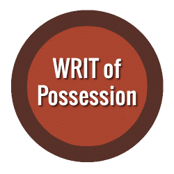 WRIT of Possession Texas